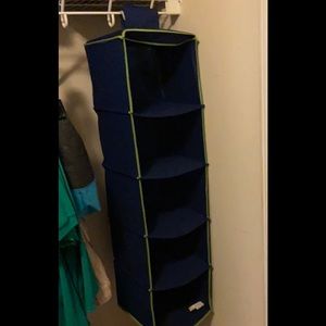 Kid’s Hanging Closet Organizer (w/5 spaces)